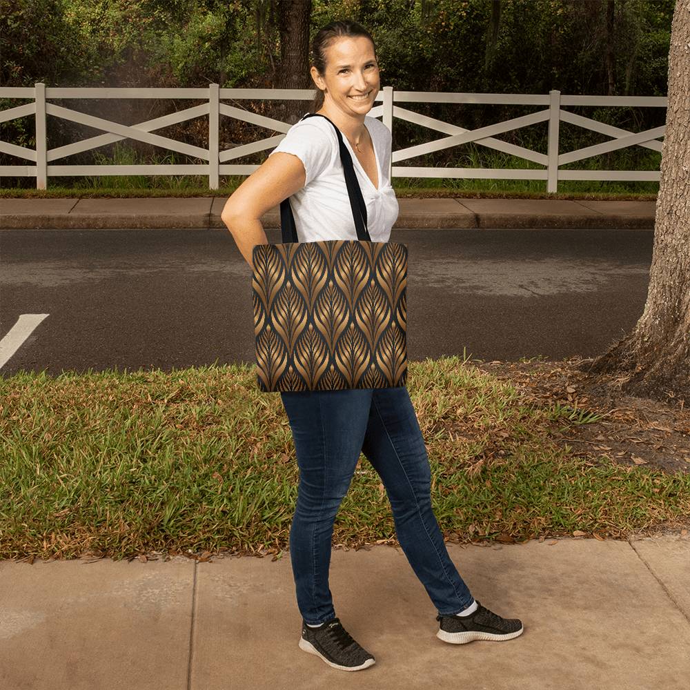 Luxury Gold Pattern - Classic Tote Bags - The Shoppers Outlet