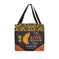 Faith - We Love Because He First Loved Us - 1 John 4:9 - Classic Tote Bag - The Shoppers Outlet