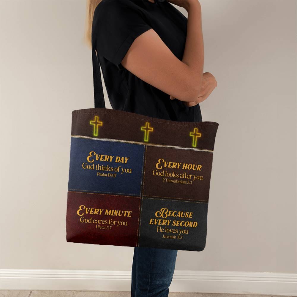 Faith - Our Every  Because Bible Verses - Classic Tote Bags - The Shoppers Outlet