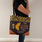 Faith - We Love Because He First Loved Us - 1 John 4:9 - Classic Tote Bag - The Shoppers Outlet