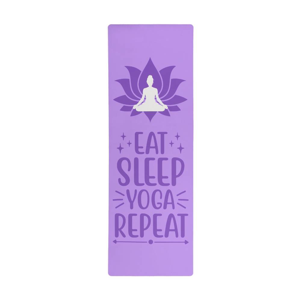 Yoga - Eat Sleep Yoga Repeat - Yoga Mat - The Shoppers Outlet