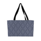 Gray Spearhead White Tip Design - Weekender Tote Bags - The Shoppers Outlet