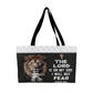 Faith - The Lord Is On My Side I Will Not Fear - Psalm 118:6 - Weekender Tote Bags - The Shoppers Outlet