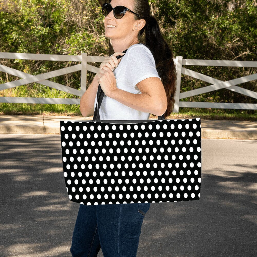 Polk A Dots Design - Weekender Tote Bag - The Shoppers Outlet