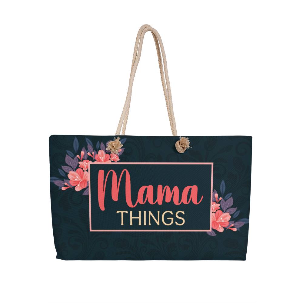 Mom - Gift For Mom - Mamma Things - Weekender Tote Bags - The Shoppers Outlet