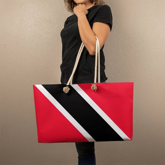 Red Black White Design - Weekender Tote Bag - The Shoppers Outlet