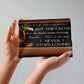 Inspirational - The Symbol Of Love Is Not Th Heart But The Cross - Small Fabric Zippered Pouch - The Shoppers Outlet