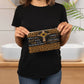 Faith - When I Am Afraid I Put My Trust In You - Psalm 56 :3-4 - Small Fabric Zippered Pouch - The Shoppers Outlet
