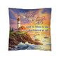 Faith - God Is Light And In Him Is No Darkness At All -1 John 1:5 - Classic Throw Pillows - The Shoppers Outlet
