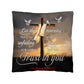 Faith - Let The Morning Bring Me Word Of Your Unfailing Love - Psalms 143:8 - Classic Throw Pillows - The Shoppers Outlet