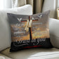 Faith - Let The Morning Bring Me Word Of Your Unfailing Love - Psalms 143:8 - Classic Throw Pillows - The Shoppers Outlet