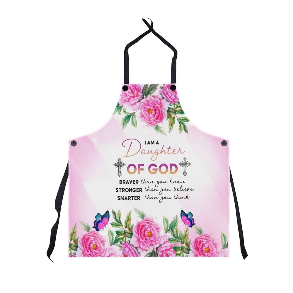 I AM A DAUGHTER OF GOD - PREMIUM APRON - The Shoppers Outlet