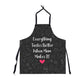 Everything Tastes Better When Mom Makes It - Premium Apron - The Shoppers Outlet
