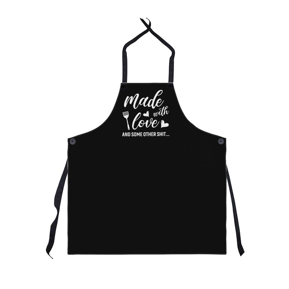Made With Love And Some Other Shit - Premium Apron - The Shoppers Outlet