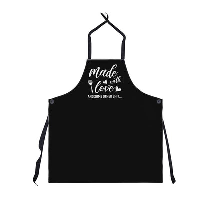 Made With Love And Some Other Shit - Premium Apron - The Shoppers Outlet