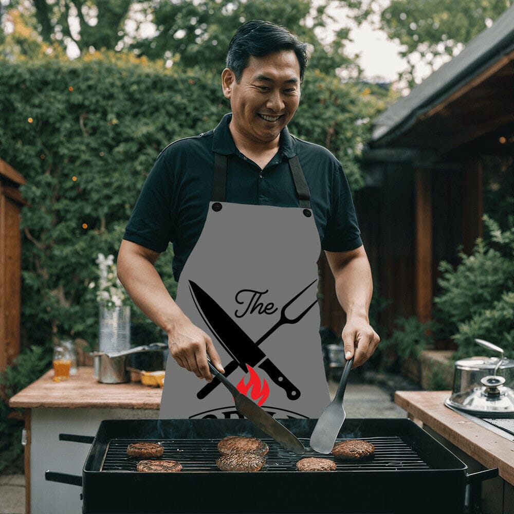 The Grill Father - Premium Apron - The Shoppers Outlet