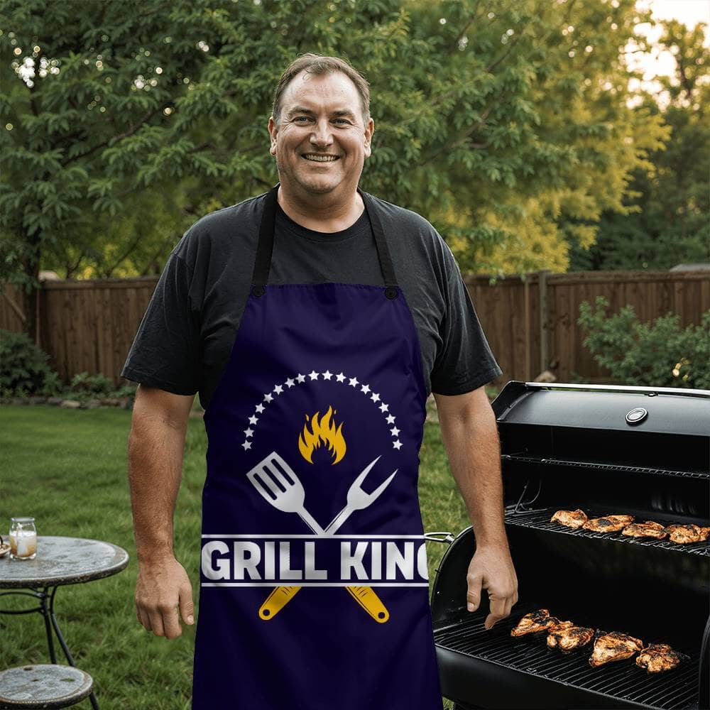 GRILL KING - PREMIUM APRON - The Shoppers Outlet