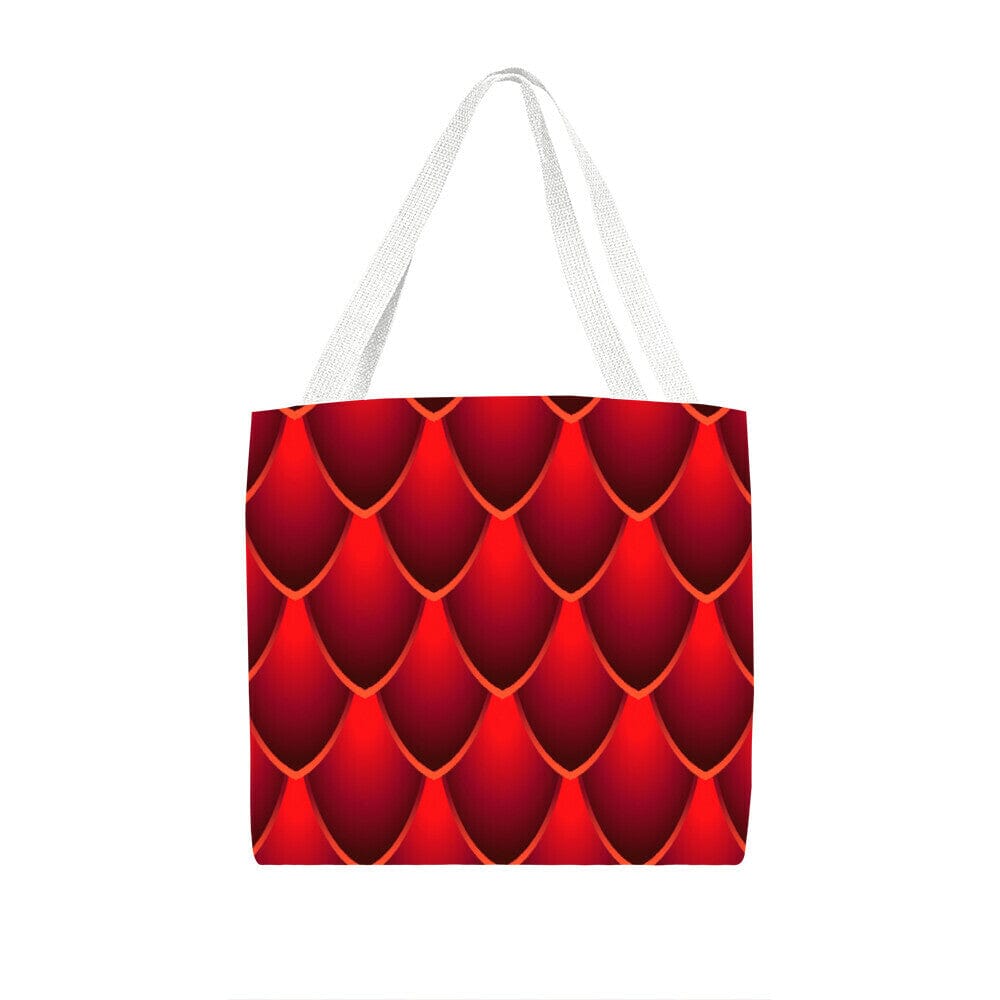 Red Dragon Scales Design - Classic Tote Bags - The Shoppers Outlet