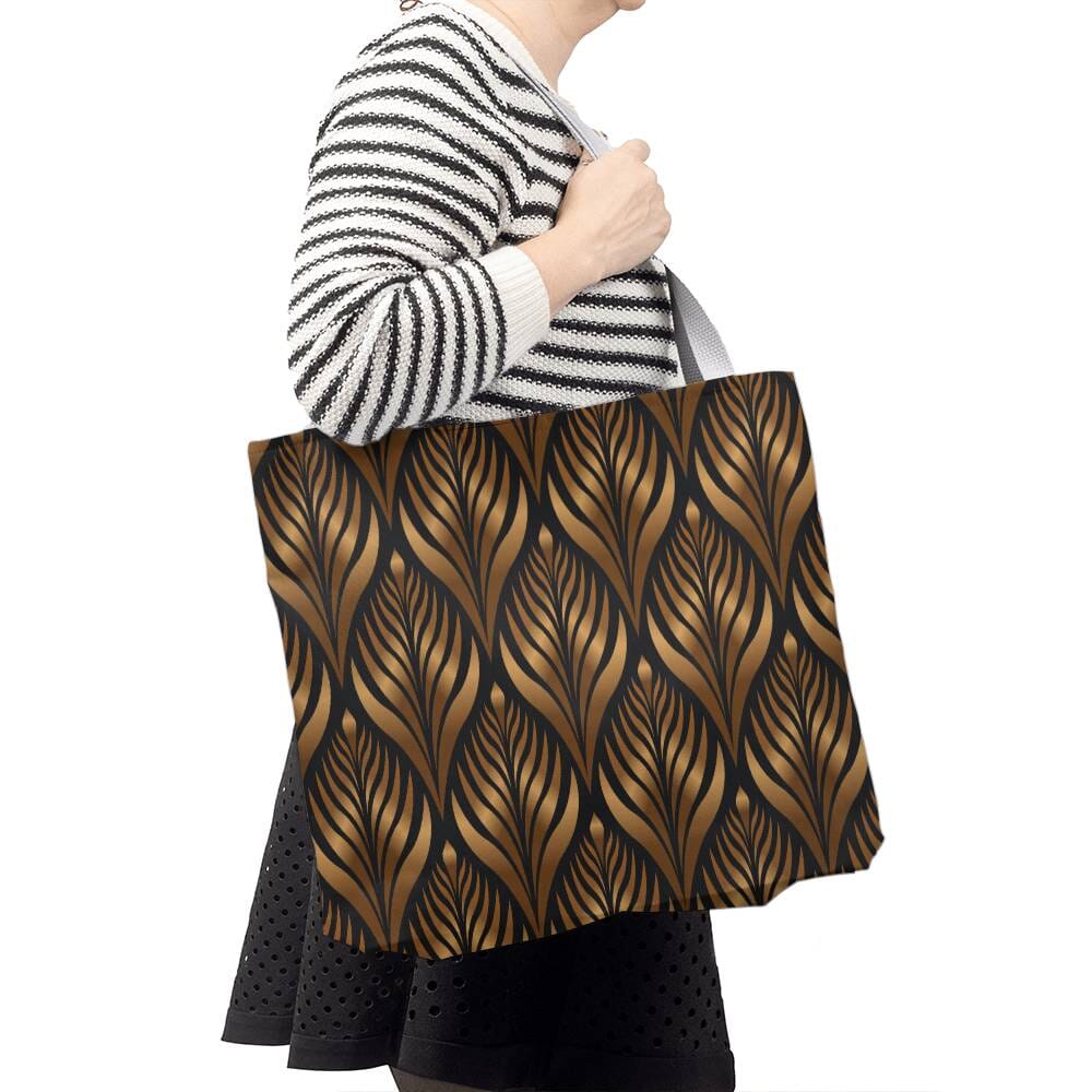 Luxury Gold Pattern - Classic Tote Bags - The Shoppers Outlet