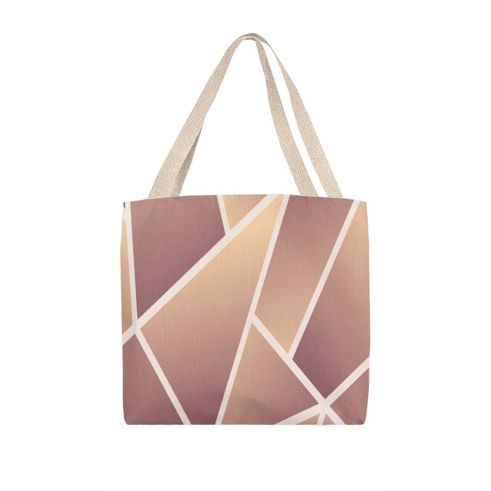 Geometric Pattern - Classic Tote Bags - The Shoppers Outlet