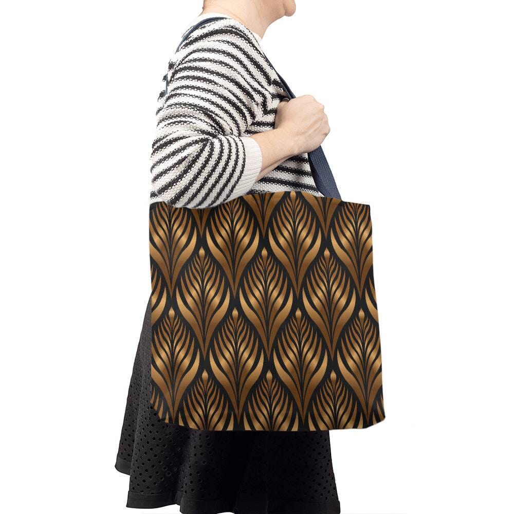 Luxury Gold Pattern - Classic Tote Bags - The Shoppers Outlet