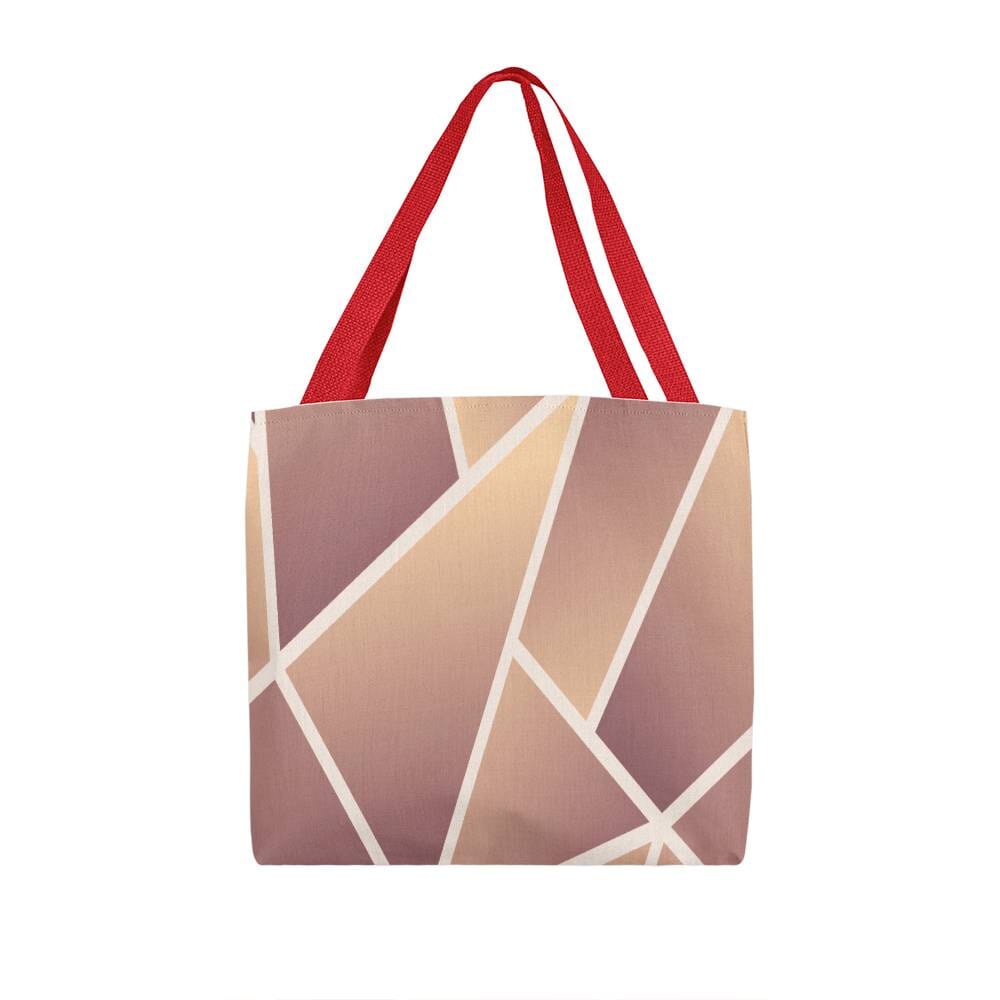 Geometric Pattern - Classic Tote Bags - The Shoppers Outlet