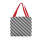 Diagonal Stripes Pattern Design - Classic Tote Bags - The Shoppers Outlet