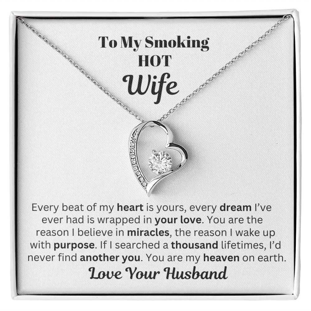 Gift For Wife - Anniversary Gift - Birthday Gift - You Are My Heaven - Forever Love Necklace - The Shoppers Outlet
