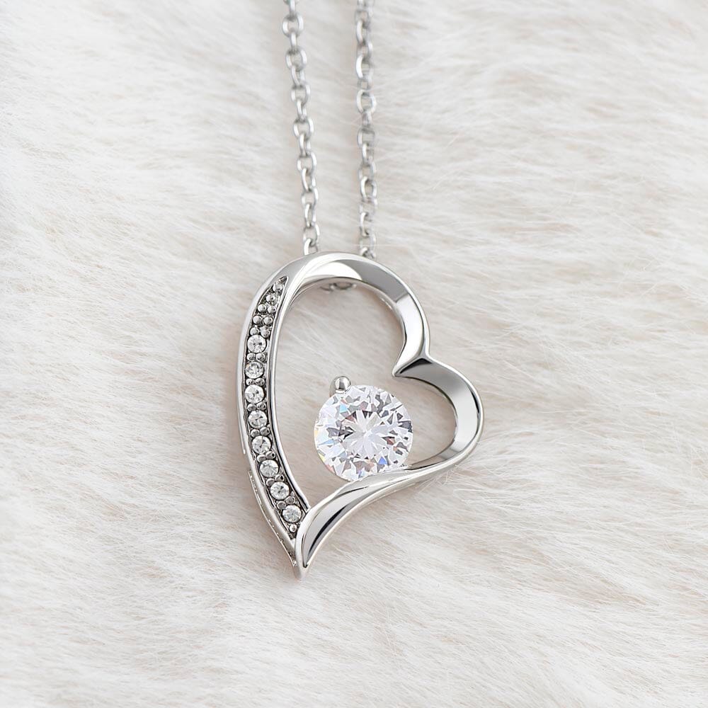 Gift For Wife - PERSONALIZE GIFT - Three Simple Words - Forever Love Necklace - The Shoppers Outlet