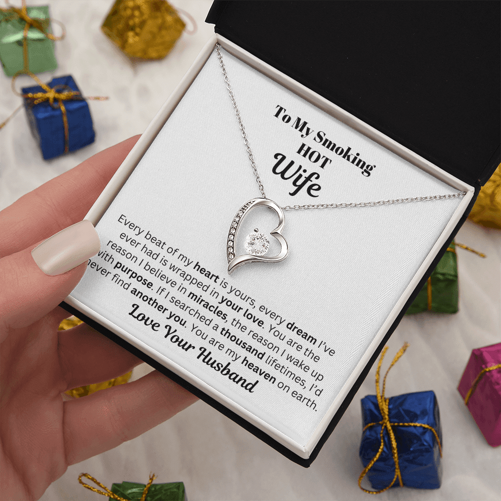 Gift For Wife - Anniversary Gift - Birthday Gift - You Are My Heaven - Forever Love Necklace - The Shoppers Outlet
