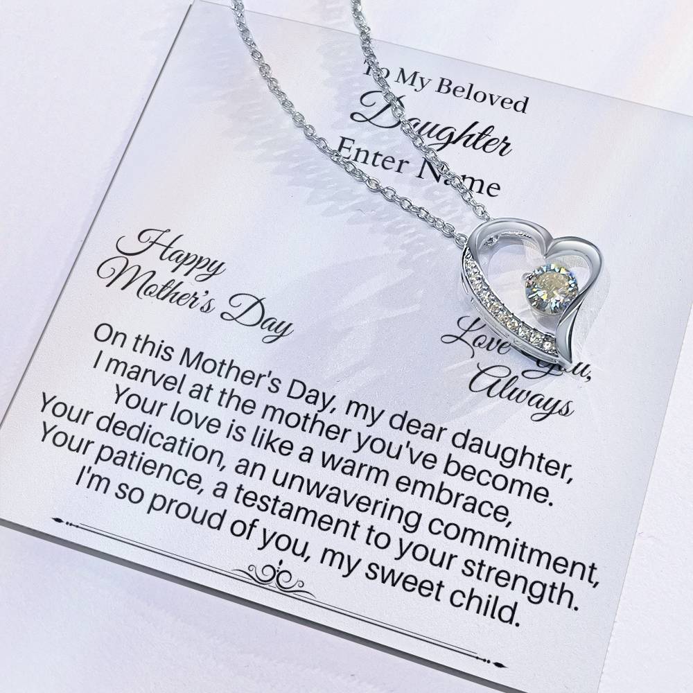 Daughter - I'm So Proud Of You - Happy Mother's Day - Forever Love Necklaces - The Shoppers Outlet