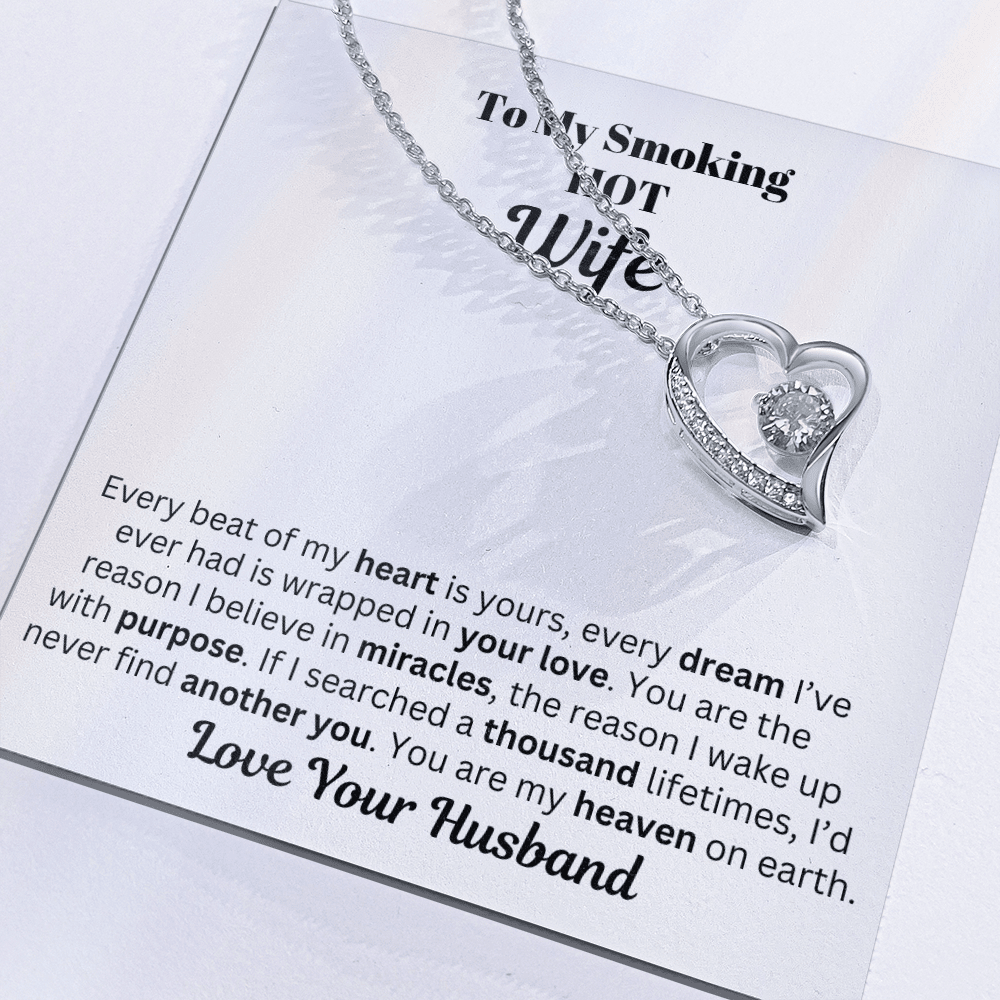 Gift For Wife - Anniversary Gift - Birthday Gift - You Are My Heaven - Forever Love Necklace - The Shoppers Outlet
