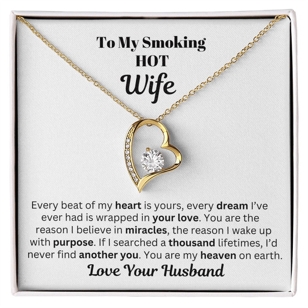 Gift For Wife - Anniversary Gift - Birthday Gift - You Are My Heaven - Forever Love Necklace - The Shoppers Outlet