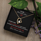 Gift For Wife - PERSONALIZE GIFT - Three Simple Words - Forever Love Necklace - The Shoppers Outlet