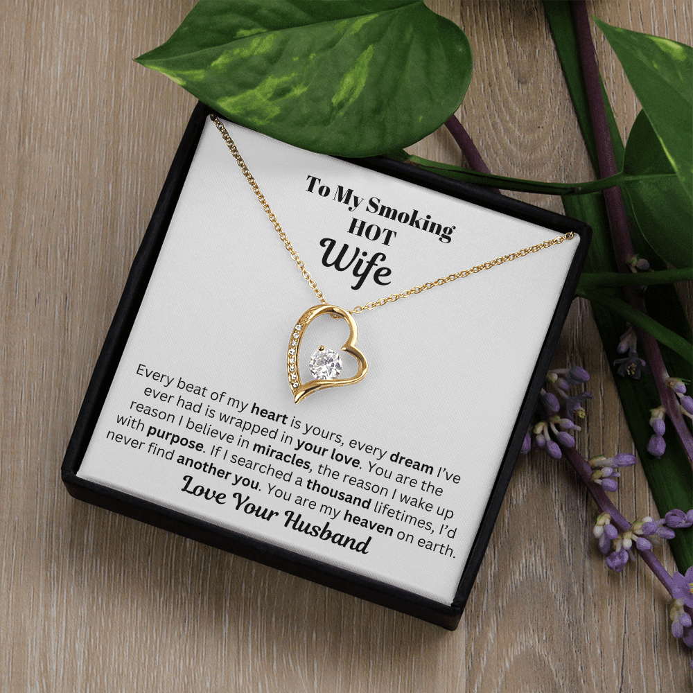 Gift For Wife - Anniversary Gift - Birthday Gift - You Are My Heaven - Forever Love Necklace - The Shoppers Outlet