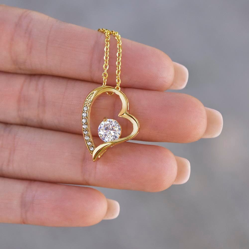 Gift For Wife - PERSONALIZE GIFT - Three Simple Words - Forever Love Necklace - The Shoppers Outlet