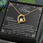 Gift For Mom - Your Love Is The Most Precious Gift - Merry Christmas - Forever Love Necklaces - The Shoppers Outlet