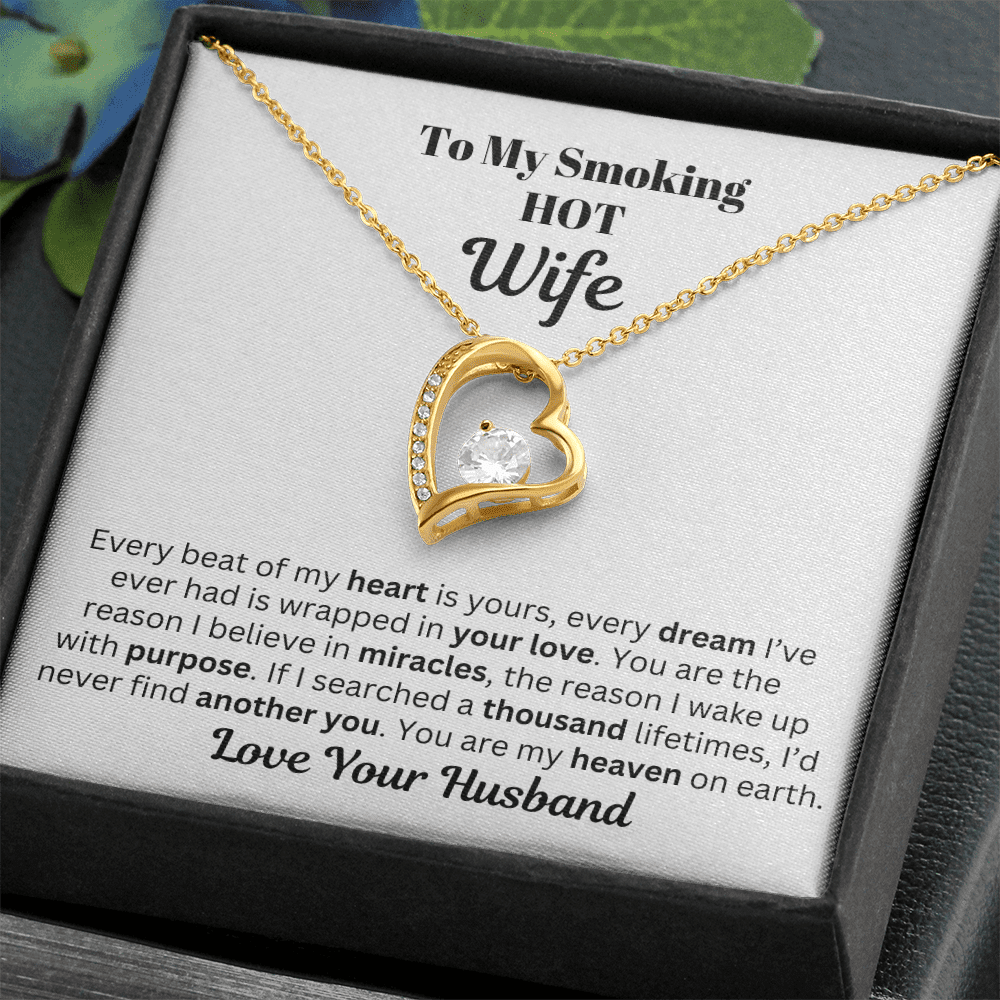 Gift For Wife - Anniversary Gift - Birthday Gift - You Are My Heaven - Forever Love Necklace - The Shoppers Outlet