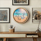 Inspirational - Jesus Is The Anchor Of My Soul - Wood Frame Wall Clock - The Shoppers Outlet