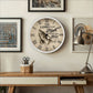 Faith - The Lord Is My Strength And My Shield - PSALMS 28:7 - Wood Frame Wall Clock - The Shoppers Outlet