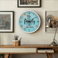 Time Spent With Family Is Worth Every Second - Wood Frame Wall Clock - The Shoppers Outlet