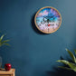 Home Sweet Home - Wood Frame Wall Clock - The Shoppers Outlet
