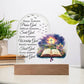 Inspirational - Moments - Heart Acrylic Plaque - The Shoppers Outlet