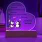 Gift For Soulmate - You're Not Just My Friend - Heart Acrylic Plaque - The Shoppers Outlet