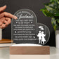 Gift For Soulmate - The Day I Met You My Life Changed - Heart Acrylic Plaque - The Shoppers Outlet