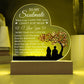 Gift For Soulmate - WHEN I SAY I LOVE YOU - Heart Acrylic Plaque - The Shoppers Outlet