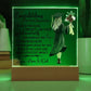 Graduation - Congratulations On Your Graduation - Trust In The Lord - Square Acrylic Plaque - The Shoppers Outlet