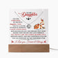 Gift For Daughter - For This Christmas My Precious Daughter I Wish - Keepsake Acrylic Bundle - The Shoppers Outlet