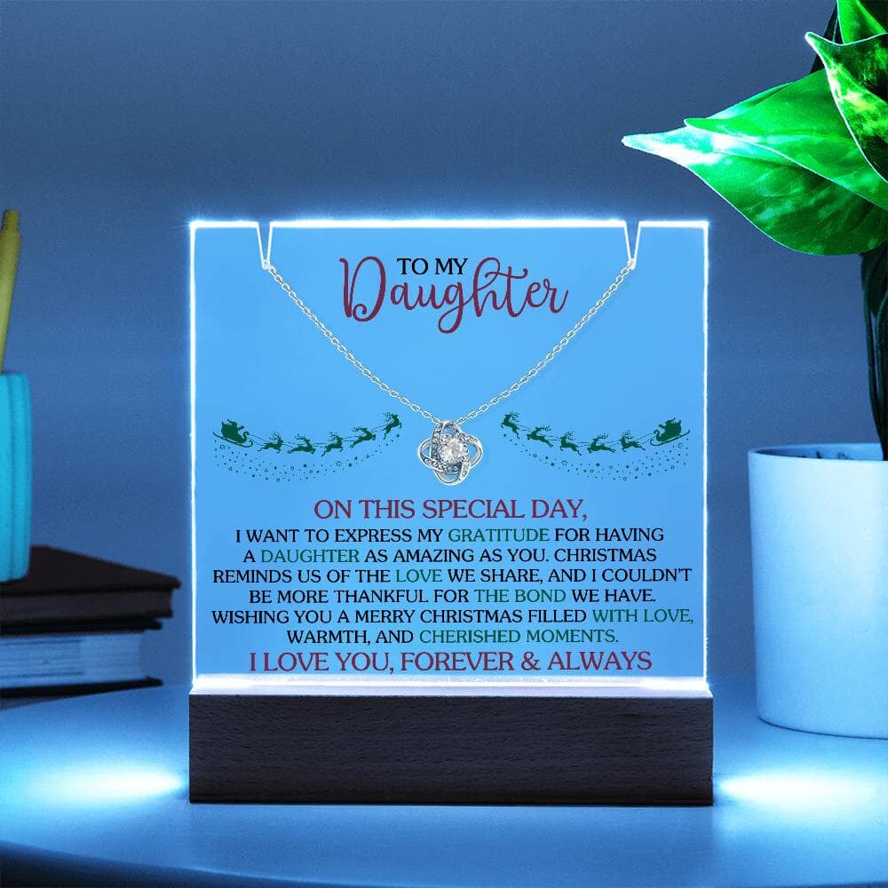 Gift For Daughter - On This Special Day - Keepsake Acrylic Bundle - The Shoppers Outlet