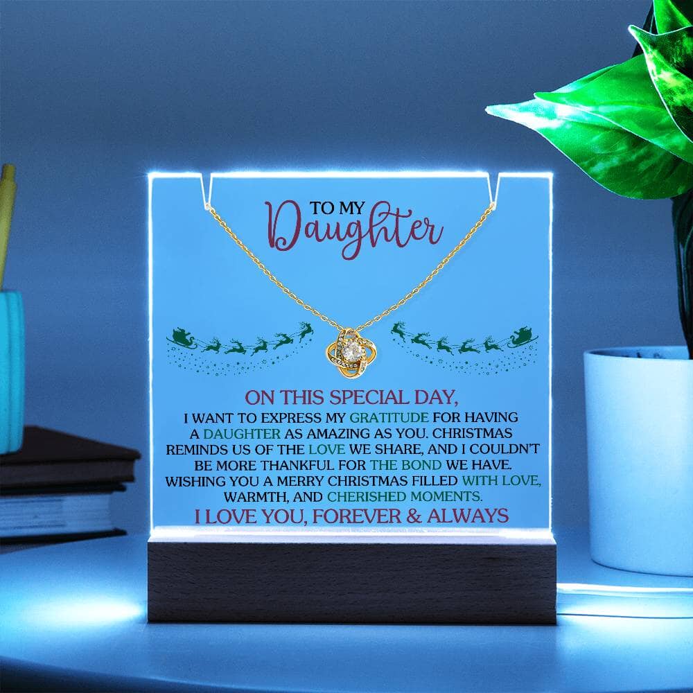 Gift For Daughter - On This Special Day - Keepsake Acrylic Bundle - The Shoppers Outlet